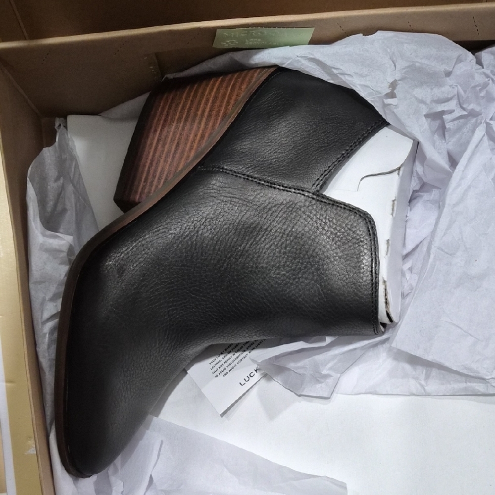 Lucky Brand Wedge Booties - Picture 2 of 3